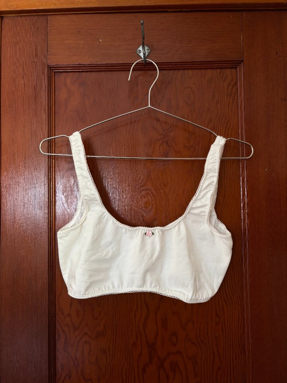 Rat Boi Flower Lace Trimmed Bralette NWOT